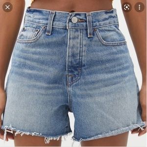 BDG girlfriend high rise denim shorts